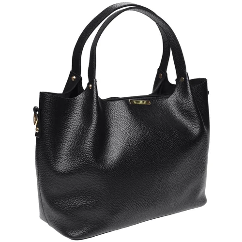 Женская сумка шоппер Ricco Grande черная (1L943-black)