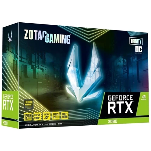 Видеокарта Zotac Gaming GeForce RTX 3080 Trinity OC LHR 12GB (ZT-A30820J-10PLHR): Назначение Геймерские