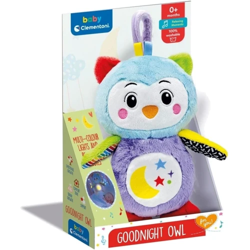 Іграшка-нічник Clementoni Goodnight Owl (8005125178018): Тип живлення От батареек