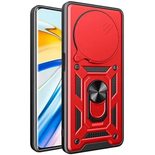 Чехол для телефонов Mobile Case Camshield Serge Ring Red for Xiaomi Redmi 14C / Poco C75: Совместимость Xiaomi Redmi 14C / Poco C75