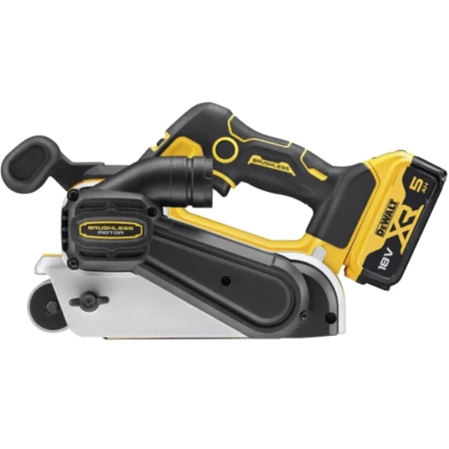 Ленточная шлифмашина DeWalt DCW220P2 UA: Питание от аккумулятора