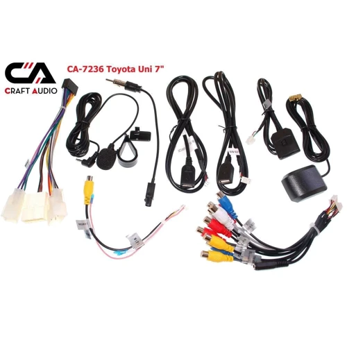 Штатна магнітола CraftAudio CA-7236 Toyota Uni 7': Вбудований GPS-приймач есть