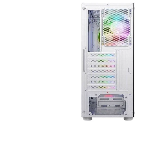 Корпус 2E Gaming Hexagon G338W (2E-G338W): Материал передней панели пластик