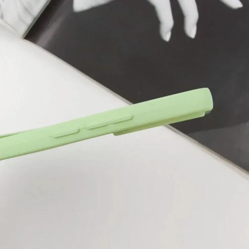 Чехол для телефонов TPU Case Getman Liquid Silk Full Camera Pistachio for Motorola E13