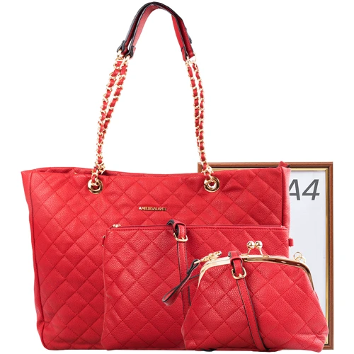 Жіноча сумка тоут Amelie Galanti червона (A981087-red): Стать жіночий