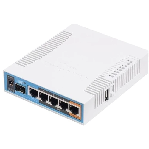 Маршрутизатор Wi-Fi Mikrotik hAP ac (RB962UiGS-5HacT2HnT)