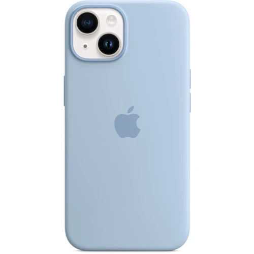 Чехол для iPhone Apple Silicone Case with MagSafe Sky (MQU93) for iPhone 14: Тип чехла накладка на заднюю часть