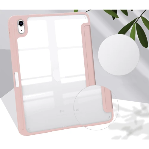 Аксесуар для iPad BeCover Soft Edge Rose Gold for iPad 10.9 (2022 / 2024) / iPad 11 2025 (709186): Особливості Приємний на дотик, Складається в підставку, Стильний зовнішній вигляд, Стильний дизайн, Зручно тримати в руці
