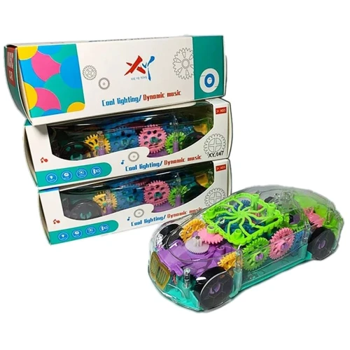 Авто музичне A-Toys кольорові внутрішні деталі фіолетовий (XY.147-2(Violet))