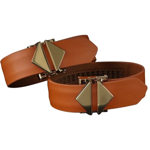 Набор из 8 ремней для связывания LOCKINK 8-Bondage-Straps Restraint Set - Brown