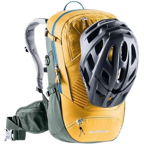 Рюкзак Рюкзак Deuter Trans Alpine 24 цвет 9203 curry-ivy (3205020 9203): Дополнительно совместим с питьевой системой, светоотражающие элементы, Ручка для переноски, держатель для шлема, Д