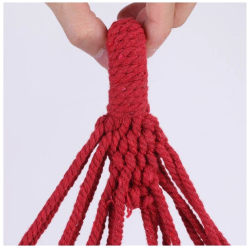 Гамак Hammock Canvas Red strip 190х150 см фото 2