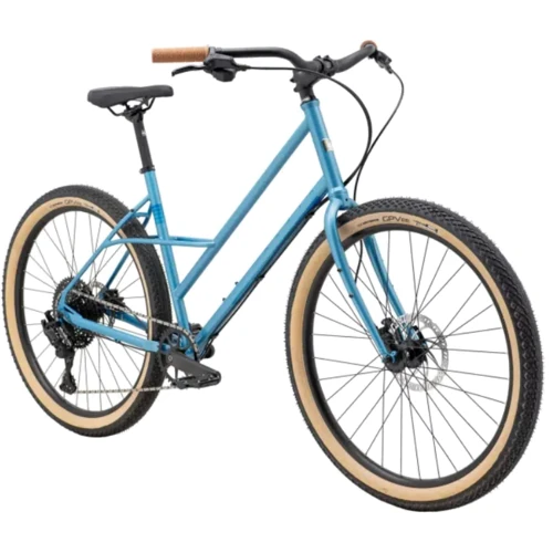 Велосипед Marin 27.5 Larkspur 1 рама - L 2024 Gloss Metallic Blue/Metallic Dark Blue (SKE-54-88): Материал рамы Хром-молибден