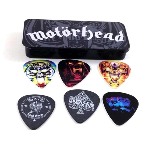 Медиатор Набор медиаторов DUNLOP MHPT03 Motörhead Album Art 0.73mm: Форма медиатора Standard