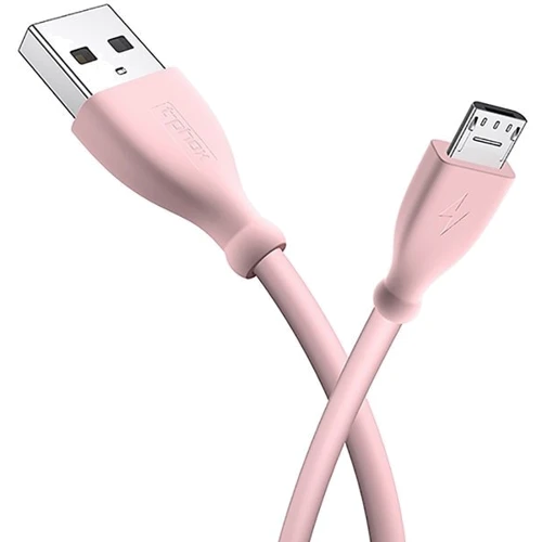 Кабель T-PHOX USB Cable to microUSB Kitty 1m Pink (T-M817 Pink): Тип USB Cable - microUSB