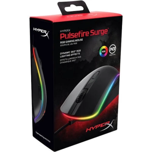Мышь HyperX Pulsefire Surge USB Black (4P5Q1AA): Длина кабеля 1,8 м