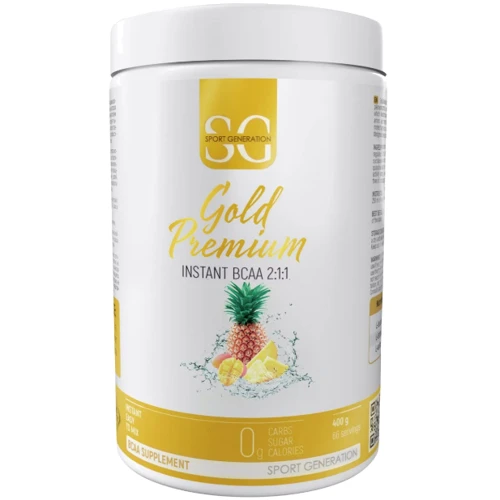 Аминокислота для спорта Sport Generation Gold Premium Instant BCAA 2:1:1 400 g / 66 servings / pineapple-mango