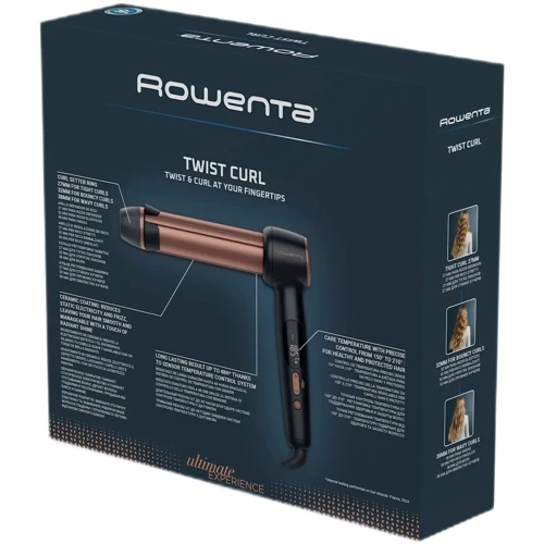 Стайлер Rowenta Twist Curl CF4620E0: Назначение Бытовой