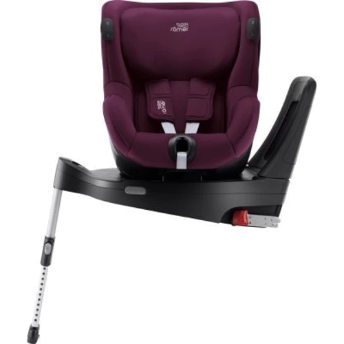 Автокрісло BRITAX-ROMER DUALFIX iSENSE Burgundy Red з платформою FLEX BASE фото 7