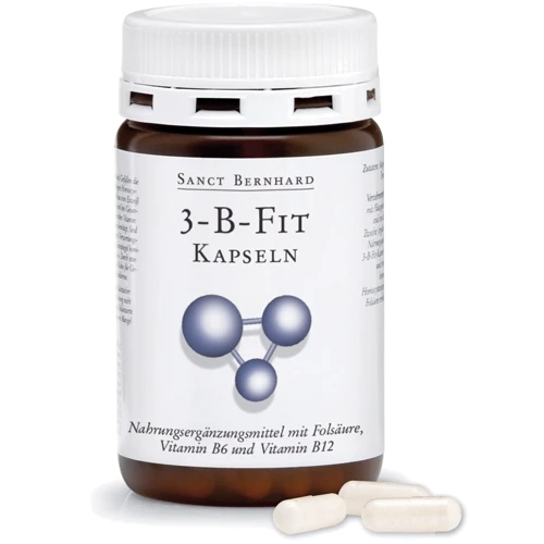 Sanct Bernhard 3-B-Fit (В6, В9, В12) Комплекс витаминов В 120 капсул