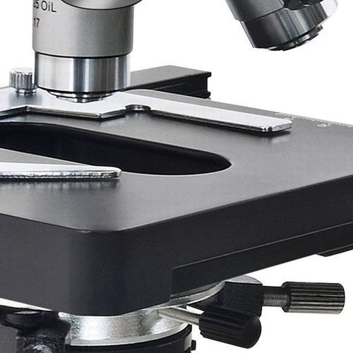 Мікроскоп Bresser Erudit DLX 1000x: Особливості З підсвічуванням, вбудований акумулятор