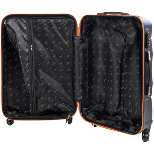 Чемодан Rogal S темно-синий (RGL720S-dark-blue-orange): Страна производитель Польша