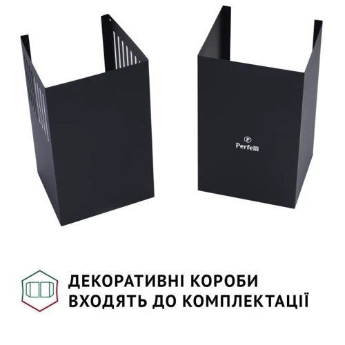 Витяжка Perfelli DN 6142 BL LED: Управління механічне