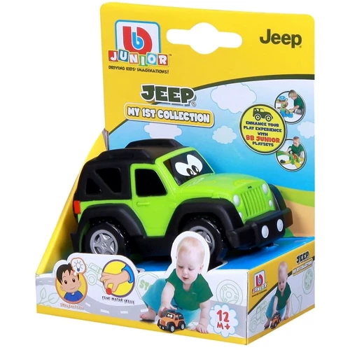 Ігрова автомодель Bb Junior Jeep в асорт. (16-85121 green)