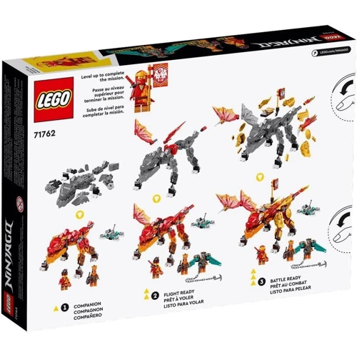 Конструктор LEGO Ninjago Огненный дракон Кая EVO (71762): Серия NINJAGO