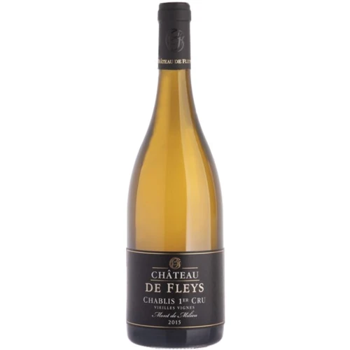 Вино CHABLIS 1er CRU MONT DE MILIEU VIEILLES VIGNES, CHATEAU DE FLEYS, біле сухе, 0.75л 13% (STA3770016929042)