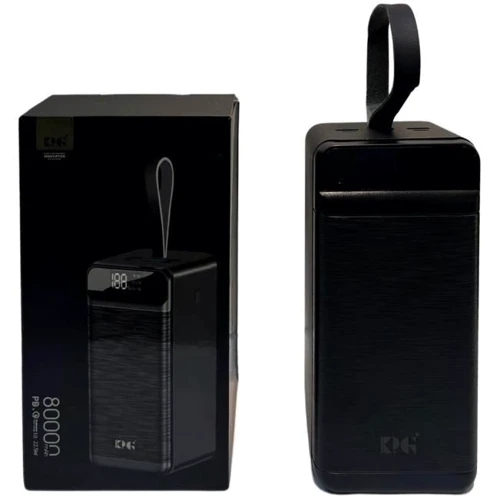 Внешний аккумулятор King Power Bank 80000mAh QC3.0 22.5W Black (PD-80)