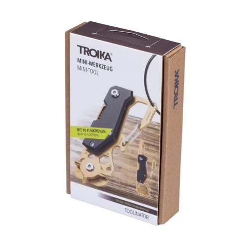 Брелок-мультиінструмент Troika Toolinator золотий (KTL25/GO): Матеріал Металл