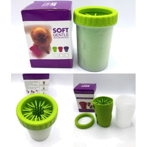 Лапомойка Soft Gentle Silicone Bristles 500 мл Салатовая (164-12321576)