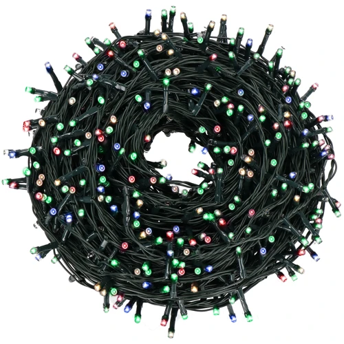 Гирлянда Springos уличная 25 м 500 LED разноцветная (CL0522) фото 8