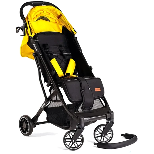 Коляска прогулочная детская Joy Fabiana 73003 желтая: Количество блоков 1