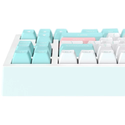 Клавиатура FL Esports FL750 SAM Marshmallow Kailh MX Cool Mint wireless Three-Mode: Тип клавиатуры игровая