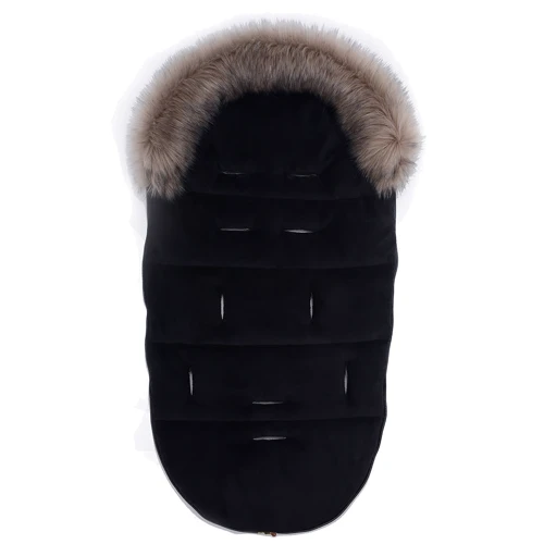 Зимовий конверт Cottonmoose Moose Shine silver (чорний-срібло)