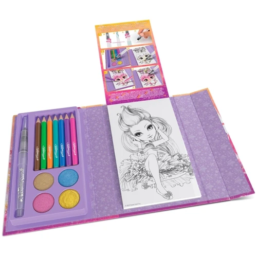 Набор для творчества Nebulous Stars Раскраска с водой белые листы Возьми в дорогу (11452)