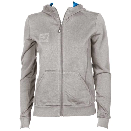 Спортивна толстовка Arena W Essential Hooded F/Z Jacket 001041-520 48 (XL) сіра
