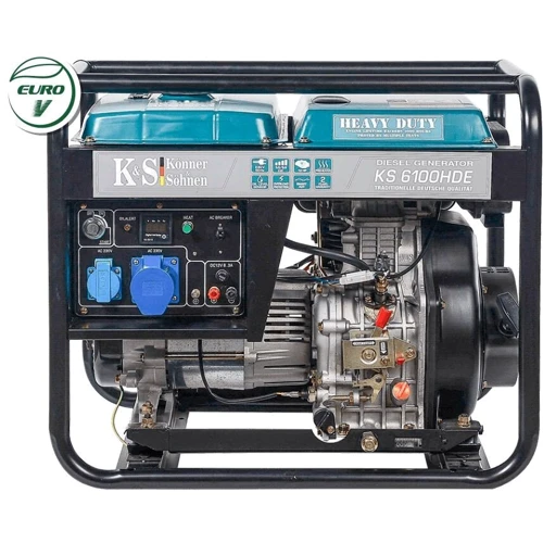 Дизельный генератор Konner&Sohnen KS 6100HDE