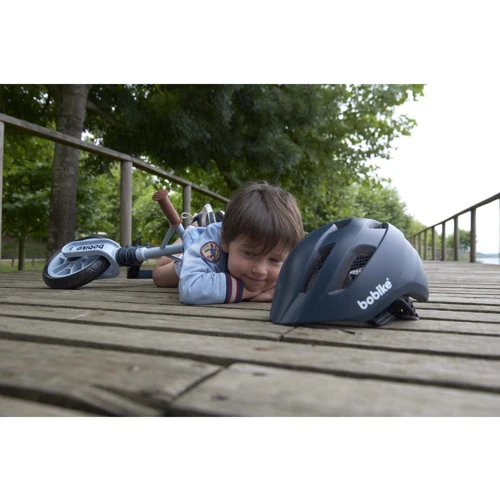 Шолом велосипедний дитячий Bobike Exclusive Plus Denim Deluxe S 52/56 (8742100001)