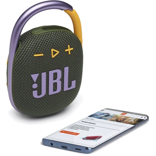Акустика JBL Clip 4 Green (JBLCLIP4GRN): Звуковая система 1.0