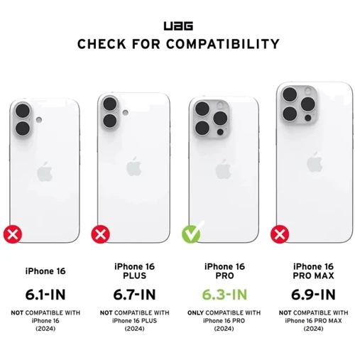 Чехол для iPhone Urban Armor Gear UAG Plyo Magsafe LE Blue Ombre (114480115E5E) for iPhone 16 Pro