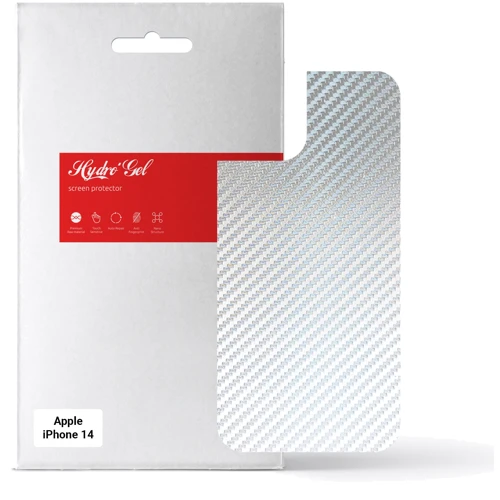 Защитная пленка для iPhone ArmorStandart Screen Protector Back Carbone Silver for iPhone 14 (ARM64878)