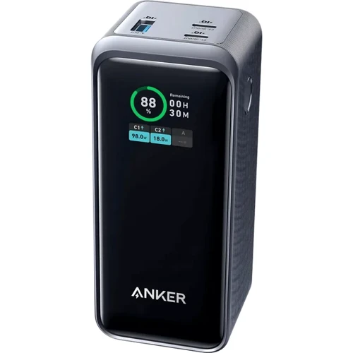 Внешний аккумулятор Anker Power Bank 20000mAh Prime 200W Black (A1336011)