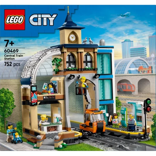 Конструктор LEGO City Центральный железнодорожный вокзал (60469)