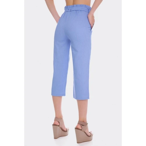 Капри ArtStyleLeggings KPR-290B 46 голубые: Вид Капри