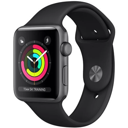 Apple Watch Series 3 42mm GPS Space Gray Aluminum Case with Black Sport Band Approved Витринный образец