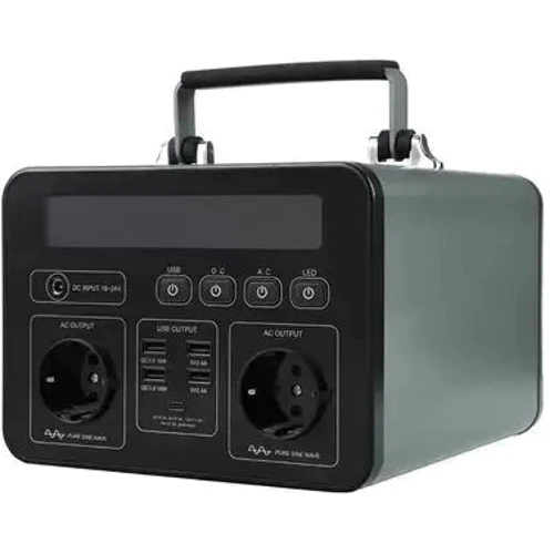Зарядна станція Wolike 500Wh 135200mAh 500W Portable Power Station (UAW500): Ємність акумулятора, Вт/год 500