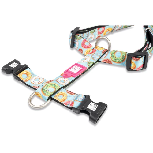 Шлейка для собак Max & Molly Urban Pets H-Harness - Donuts/М 2 см 53-69 см (4894512016330): Производитель Max & Molly Urban Pets